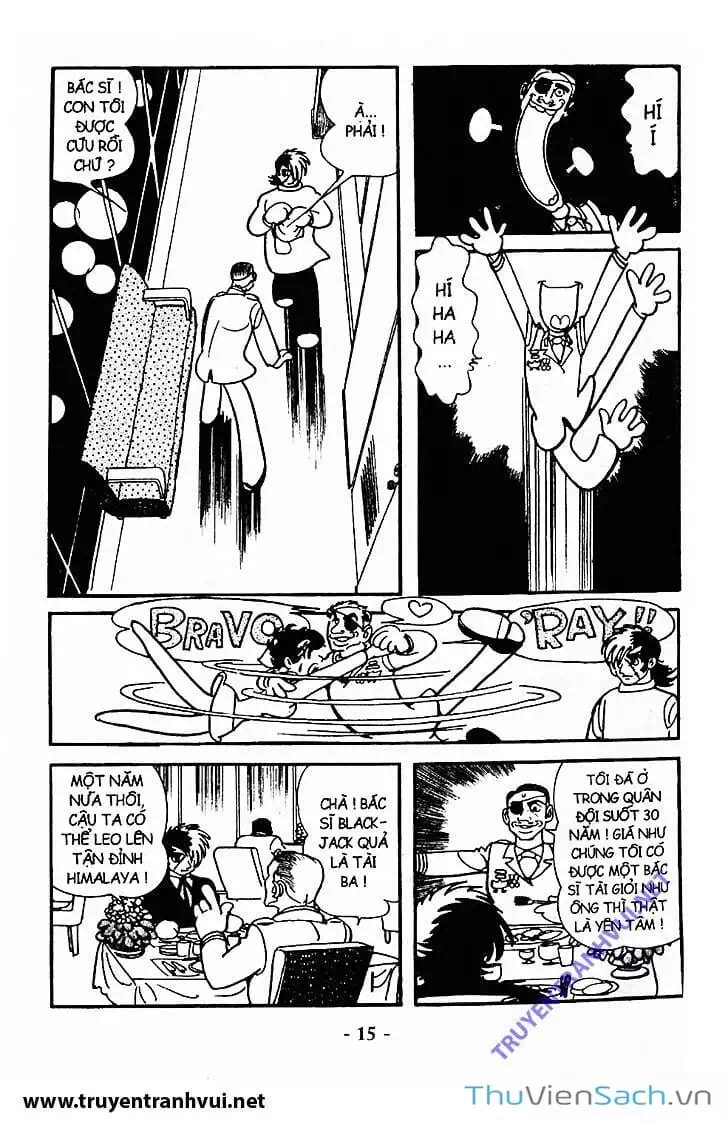 Truyện Tranh Bác Sĩ Quái Dị - Black Jack trang 3