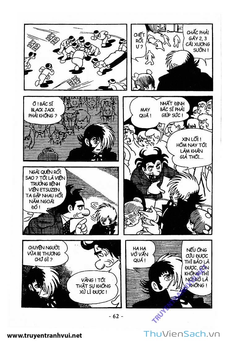 Truyện Tranh Bác Sĩ Quái Dị - Black Jack trang 3