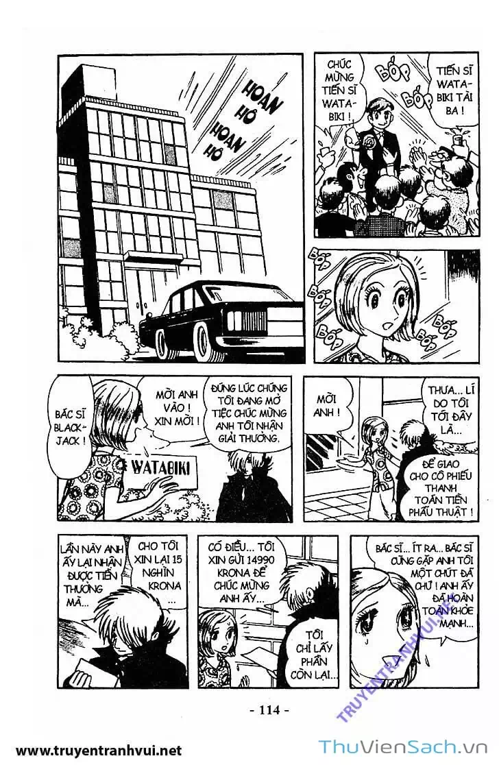 Truyện Tranh Bác Sĩ Quái Dị - Black Jack trang 3