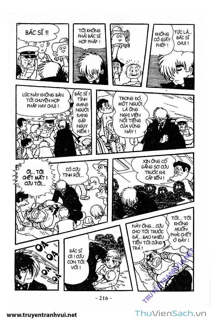 Truyện Tranh Bác Sĩ Quái Dị - Black Jack trang 3