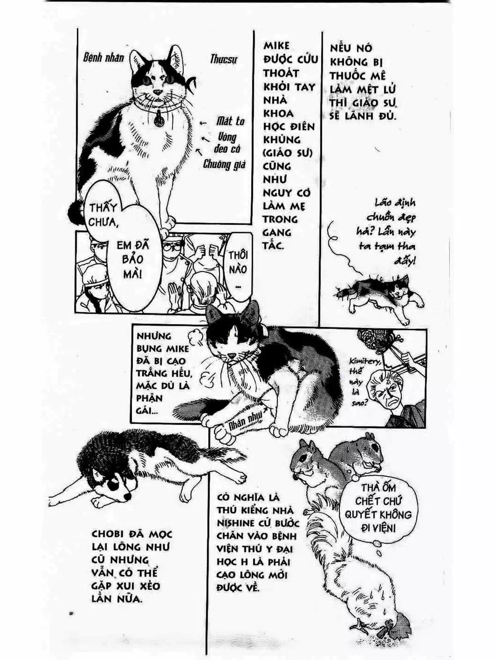 Truyện Tranh Bác Sĩ Thú Y - Doubutsu No Oisha-San trang 4