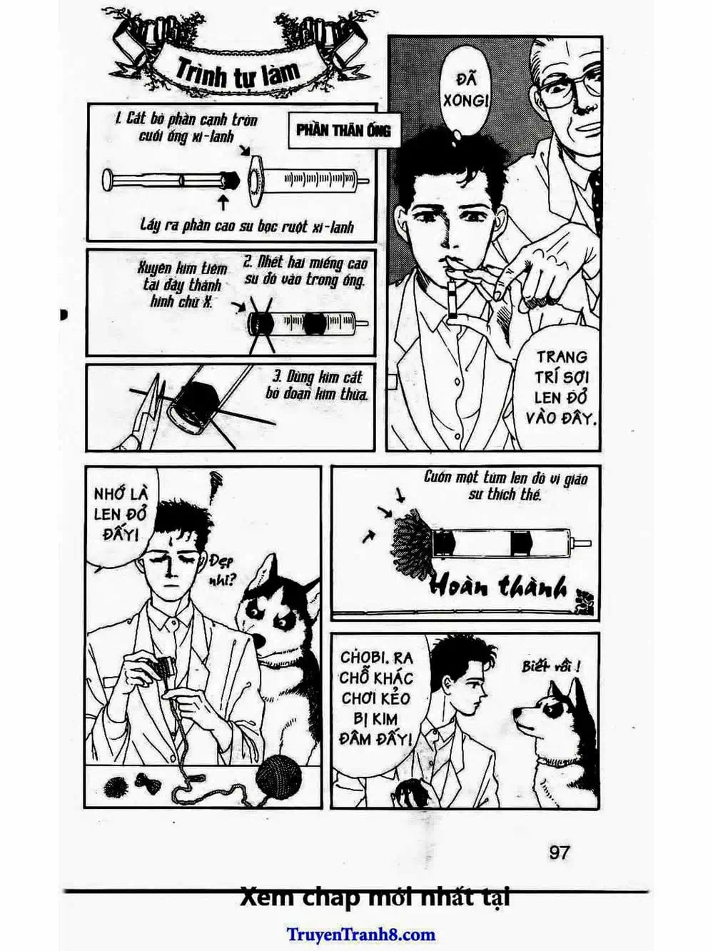 Truyện Tranh Bác Sĩ Thú Y - Doubutsu No Oisha-San trang 4