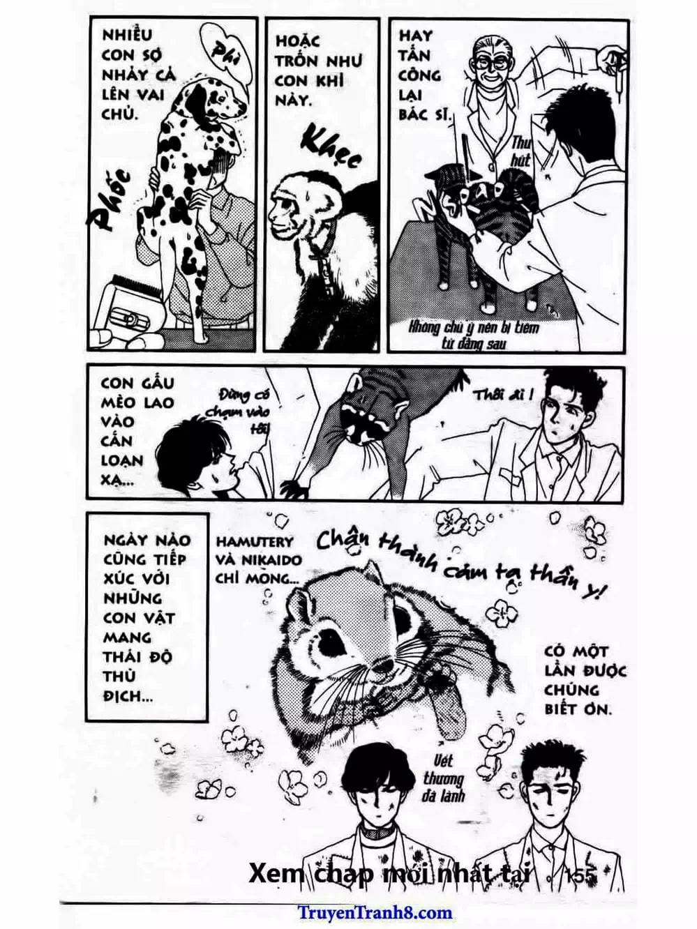 Truyện Tranh Bác Sĩ Thú Y - Doubutsu No Oisha-San trang 4