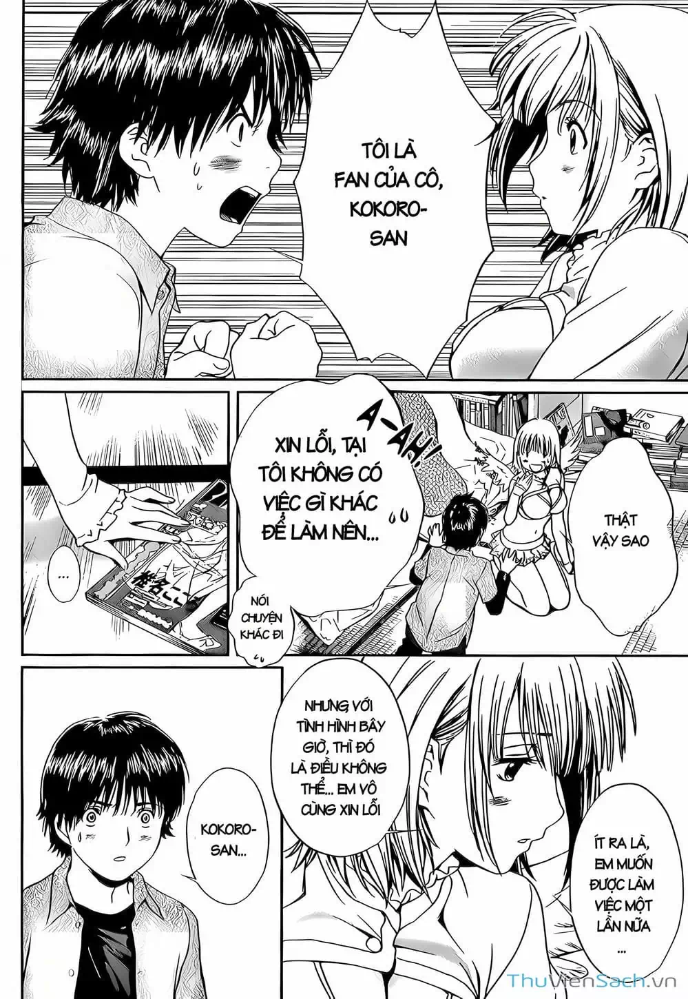 Truyện Tranh Ngốc Xịt Và Ngực Bự - Baka And Boing trang 5