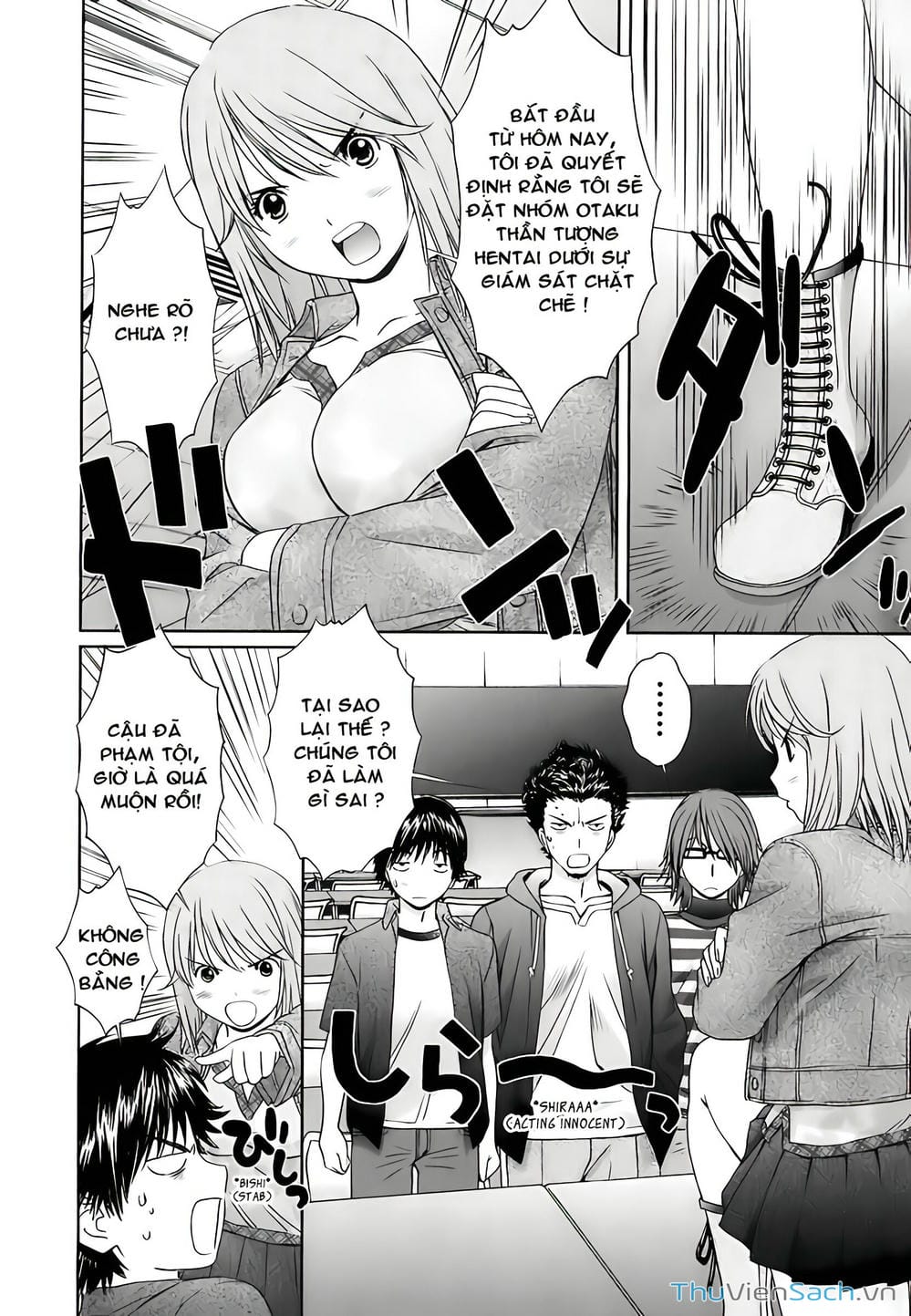 Truyện Tranh Ngốc Xịt Và Ngực Bự - Baka And Boing trang 5