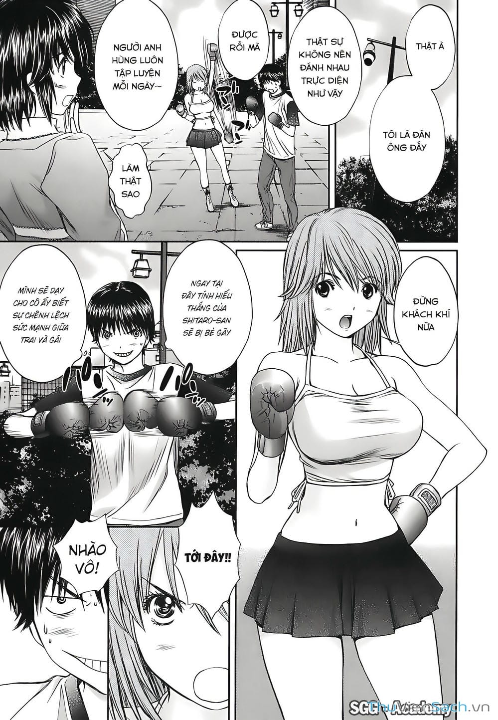 Truyện Tranh Ngốc Xịt Và Ngực Bự - Baka And Boing trang 5