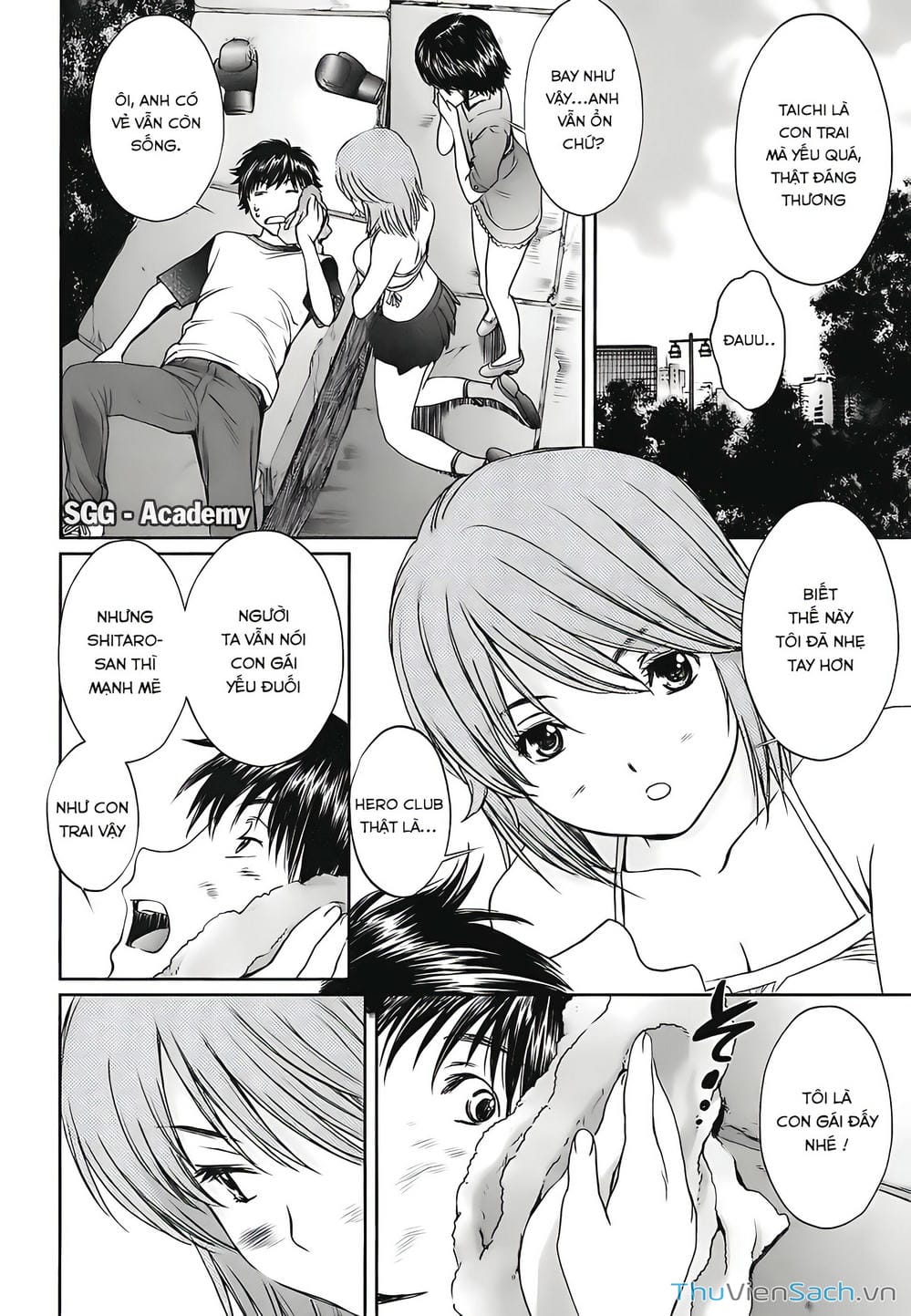 Truyện Tranh Ngốc Xịt Và Ngực Bự - Baka And Boing trang 5