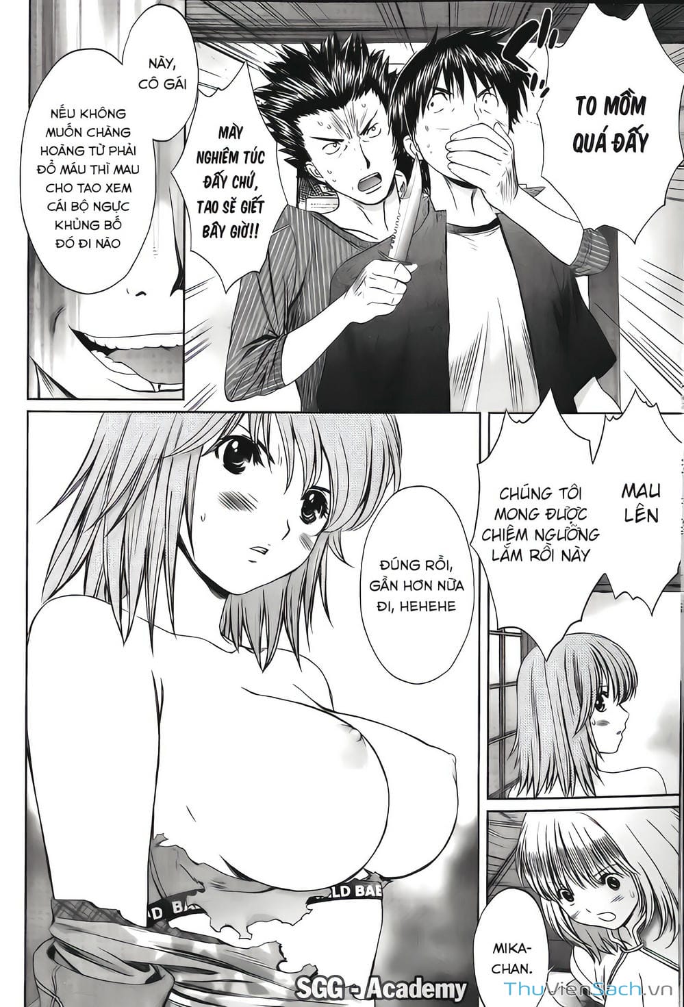 Truyện Tranh Ngốc Xịt Và Ngực Bự - Baka And Boing trang 5