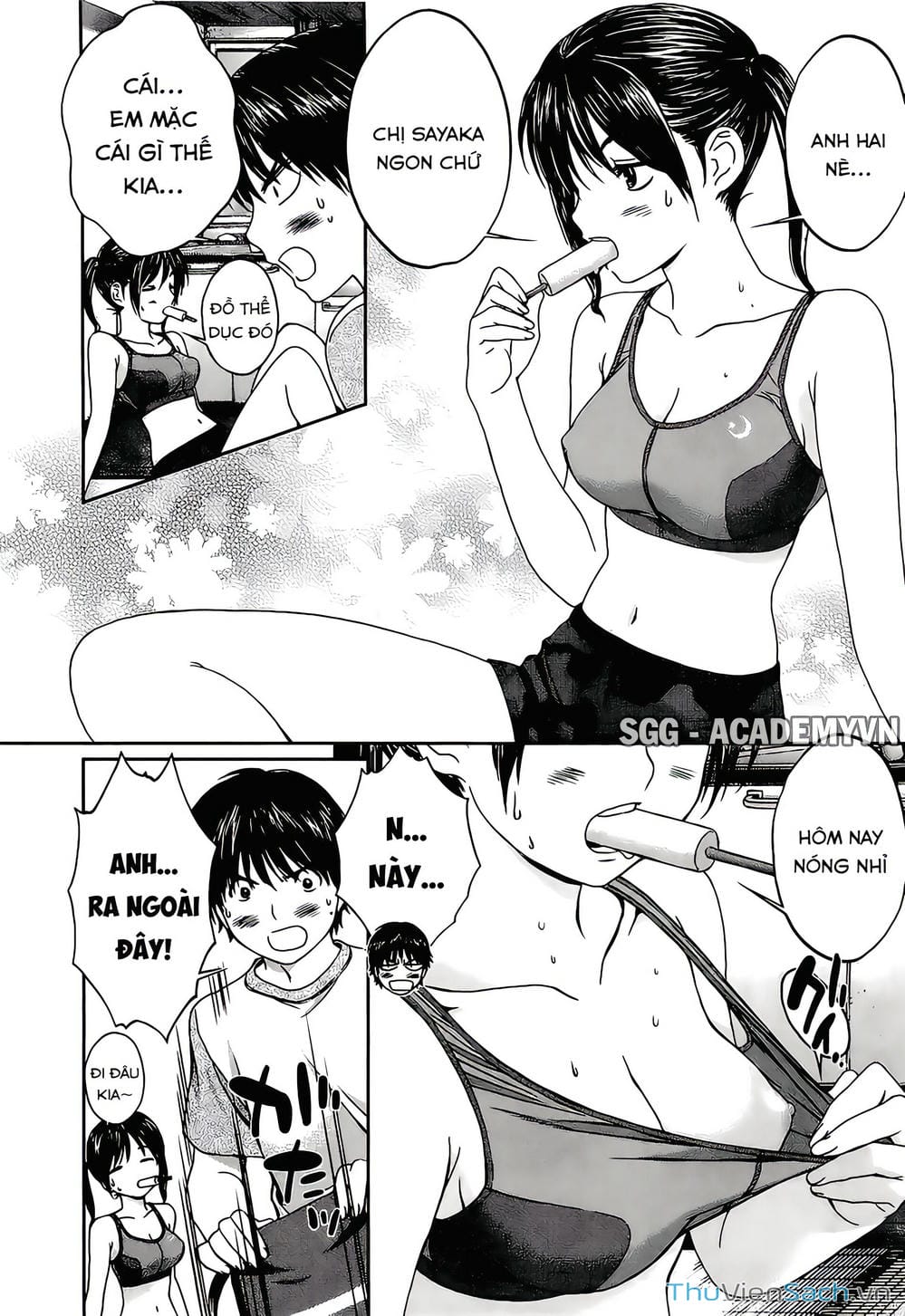 Truyện Tranh Ngốc Xịt Và Ngực Bự - Baka And Boing trang 5