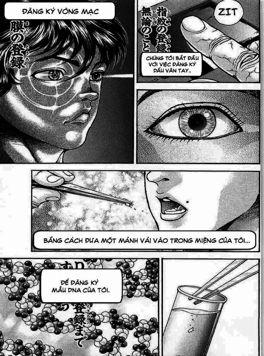 Truyện Tranh Baki - Con Trai Của Quỷ trang 5