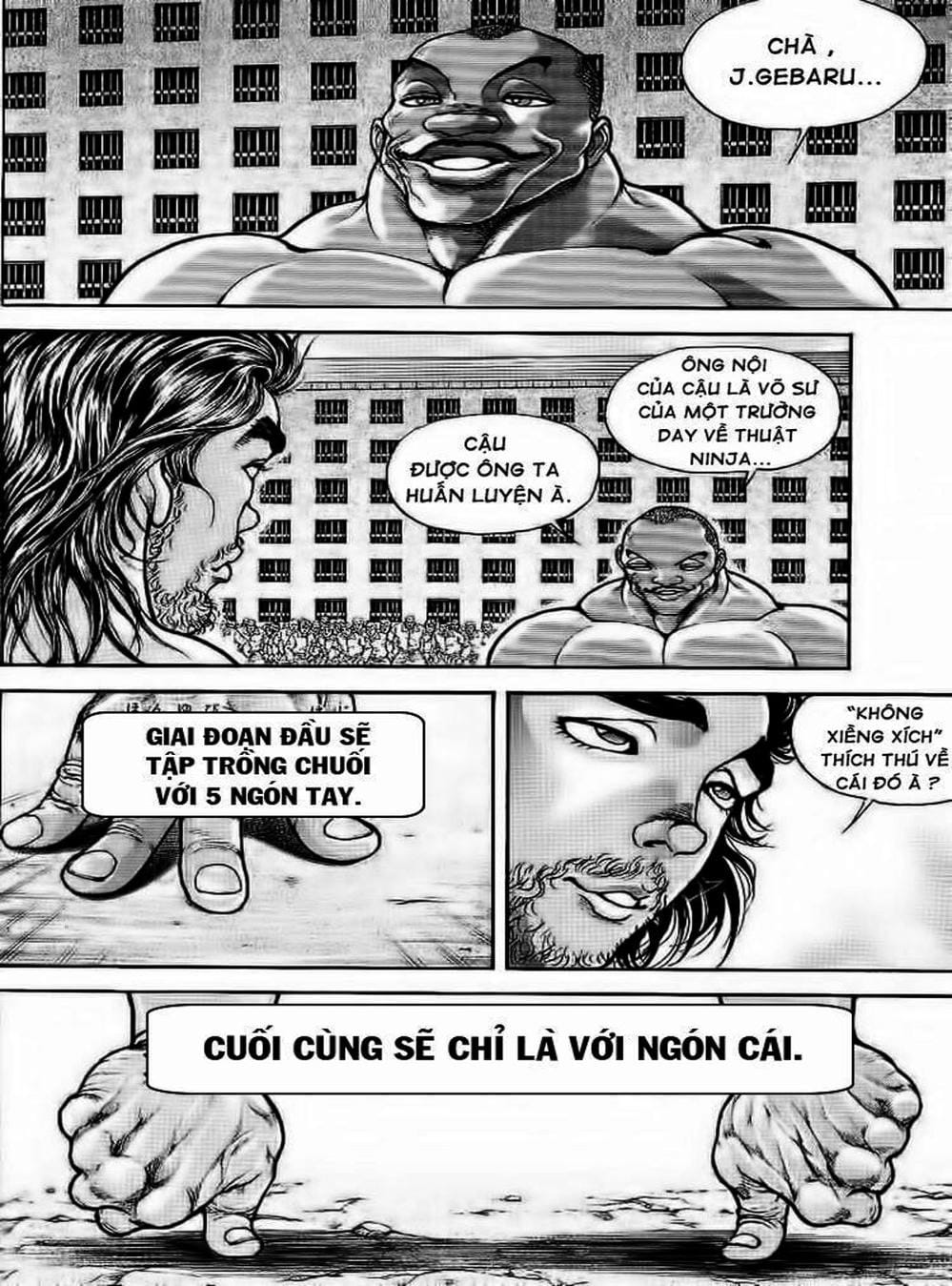 Truyện Tranh Baki - Con Trai Của Quỷ trang 5