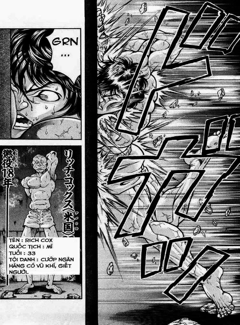 Truyện Tranh Baki - Con Trai Của Quỷ trang 5