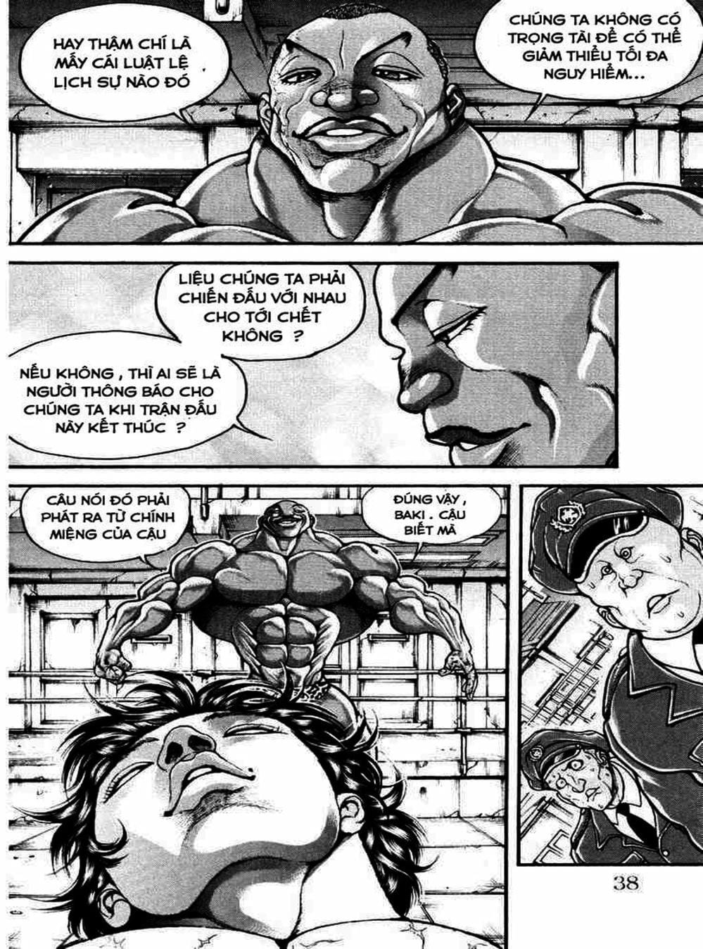 Truyện Tranh Baki - Con Trai Của Quỷ trang 5