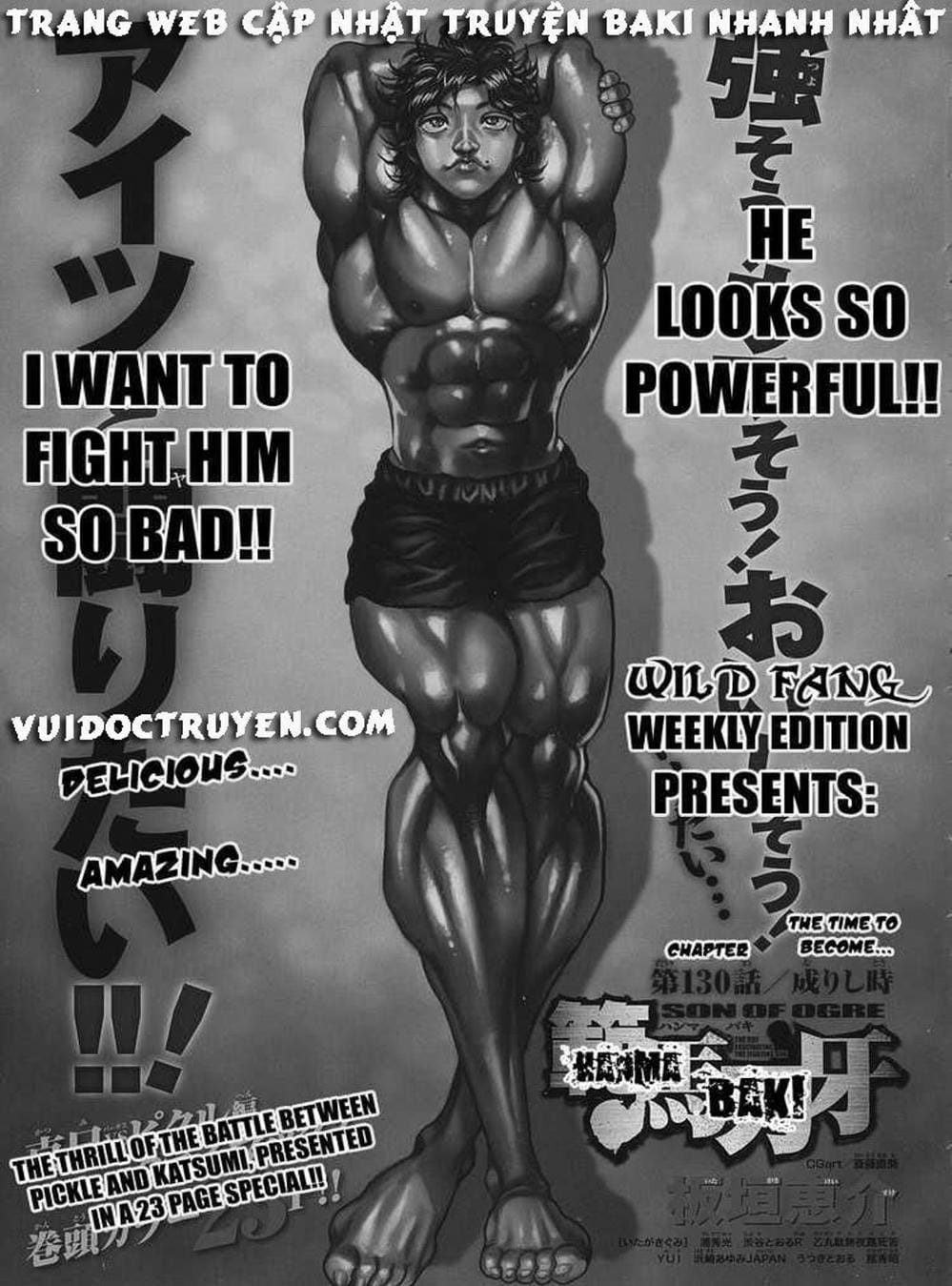 Truyện Tranh Baki - Con Trai Của Quỷ trang 5