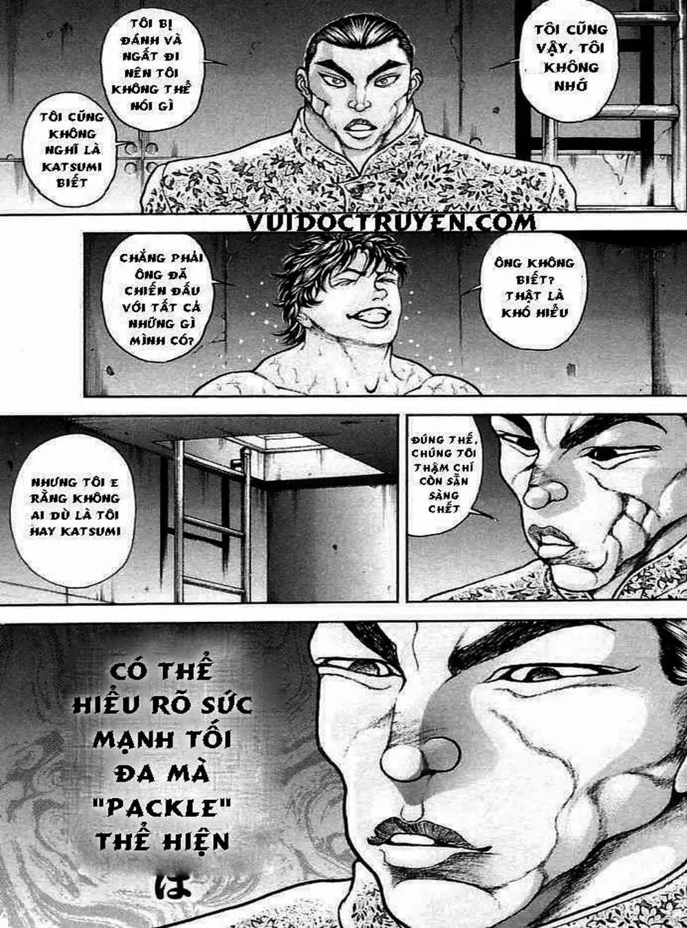 Truyện Tranh Baki - Con Trai Của Quỷ trang 5