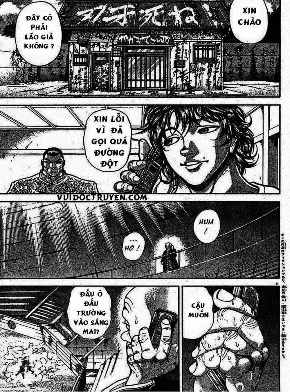 Truyện Tranh Baki - Con Trai Của Quỷ trang 5