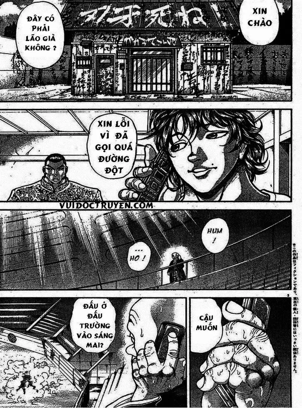 Truyện Tranh Baki - Con Trai Của Quỷ trang 5