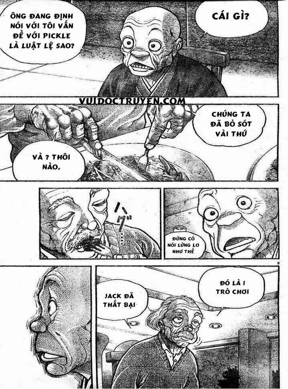 Truyện Tranh Baki - Con Trai Của Quỷ trang 5