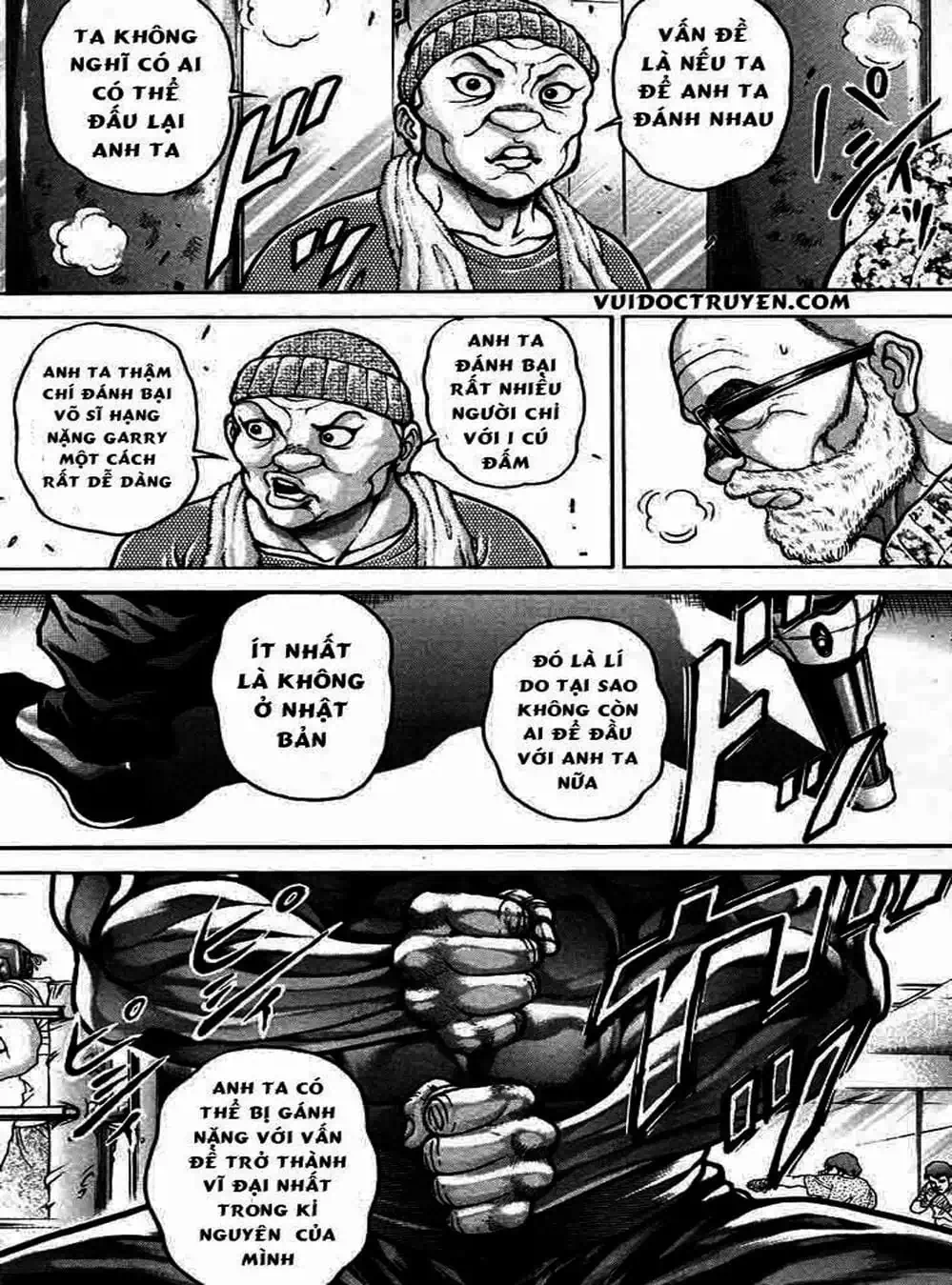 Truyện Tranh Baki - Con Trai Của Quỷ trang 5