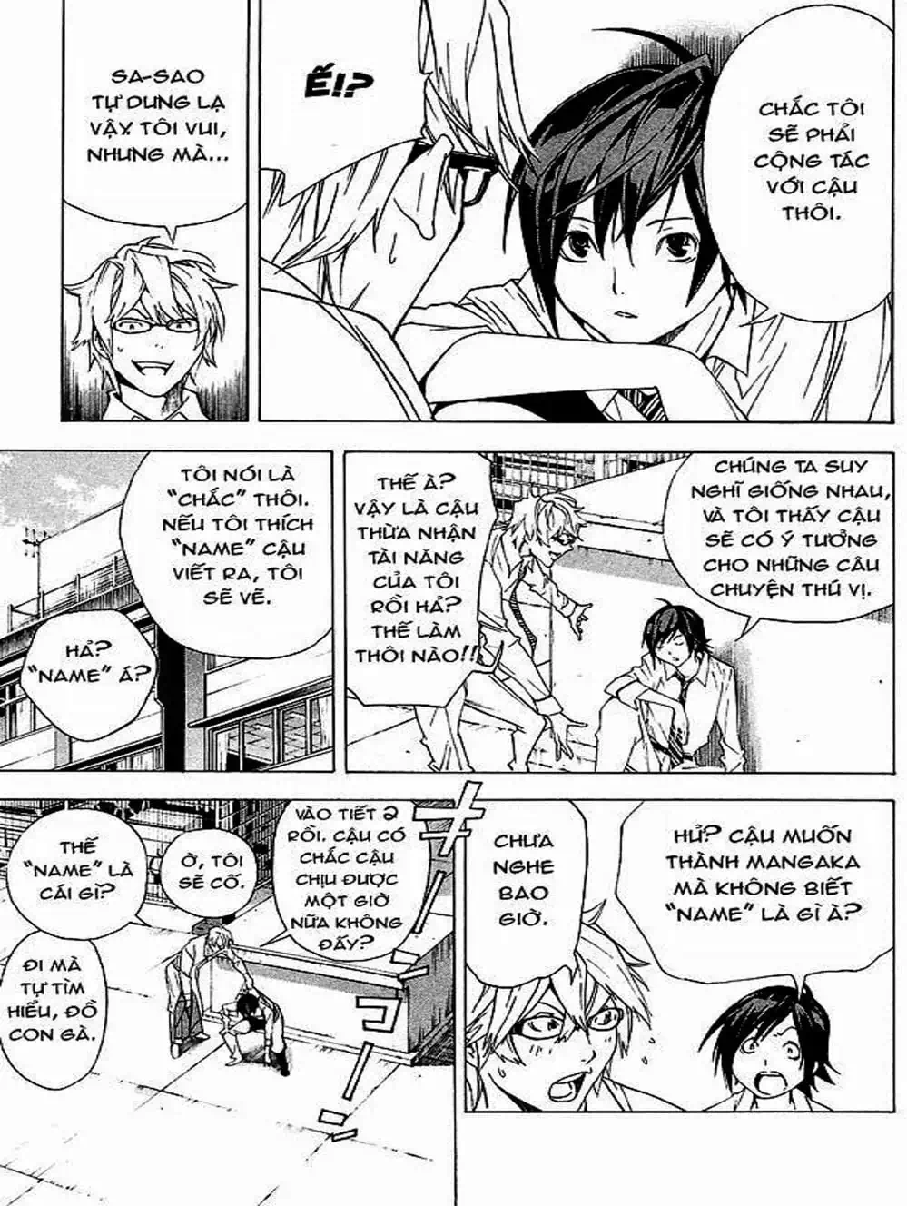 Truyện Tranh Họa Sĩ Truyện Tranh - Bakuman trang 7