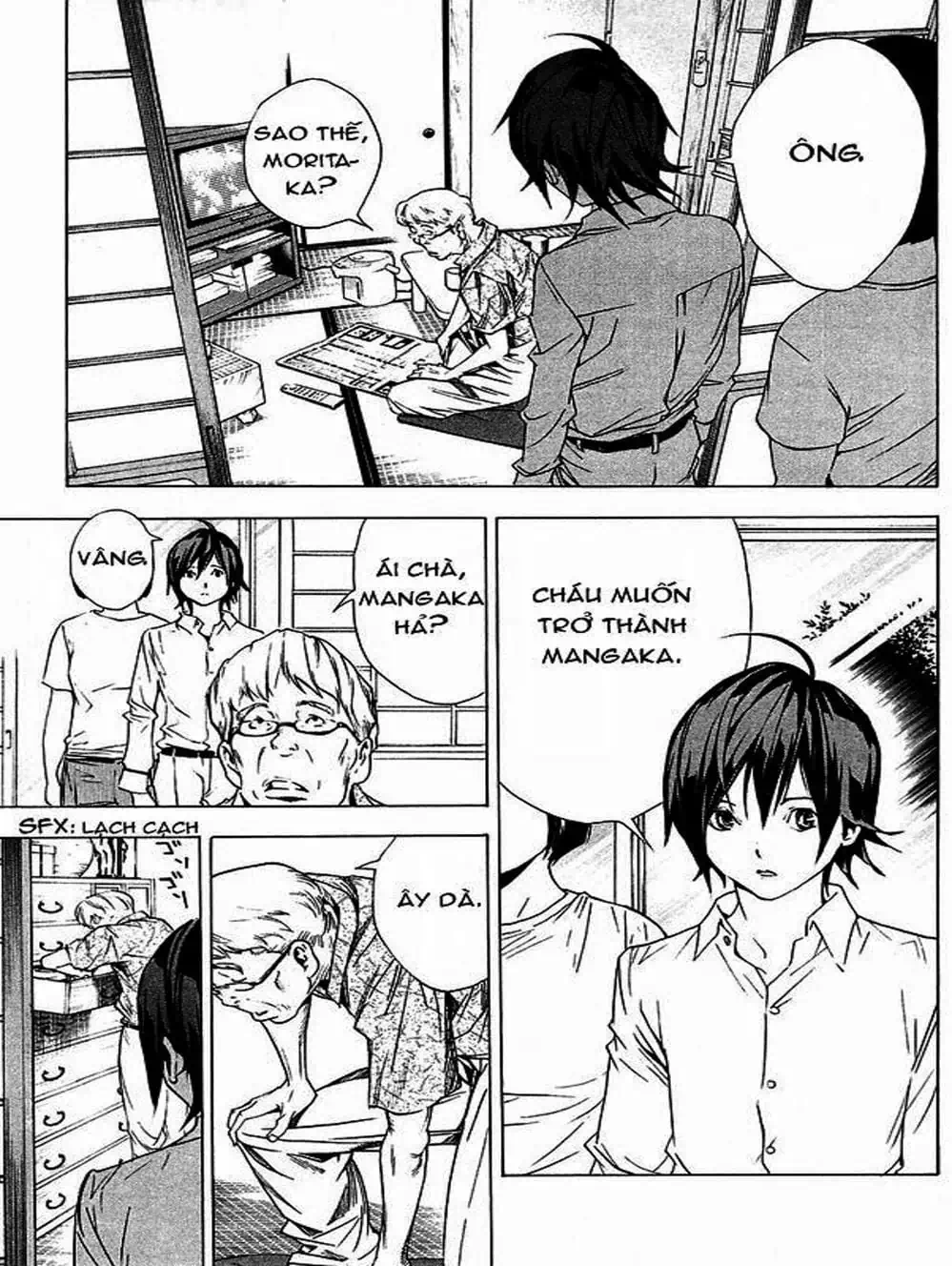 Truyện Tranh Họa Sĩ Truyện Tranh - Bakuman trang 7