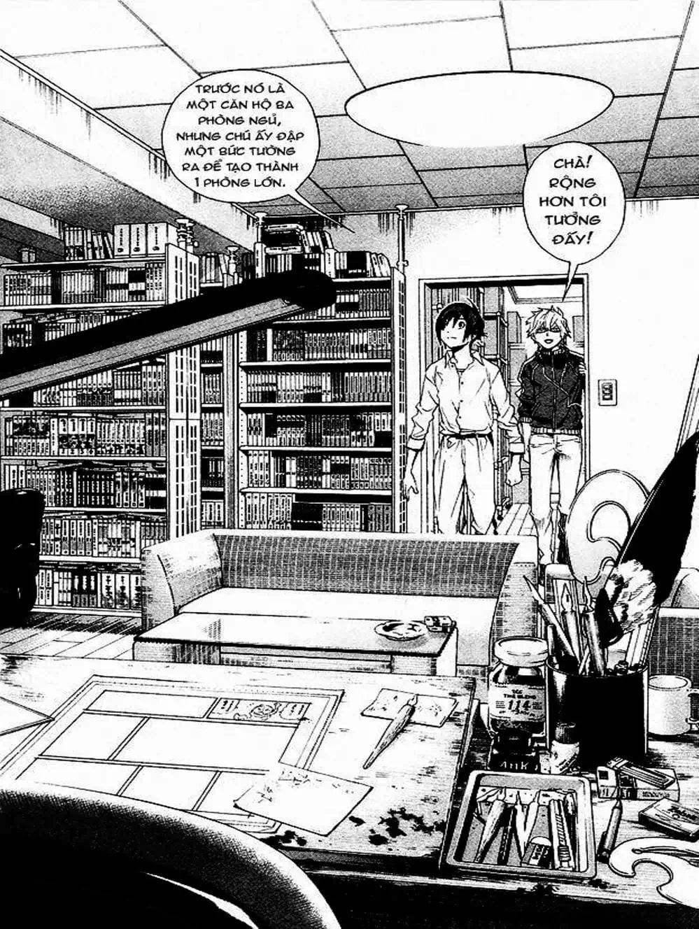 Truyện Tranh Họa Sĩ Truyện Tranh - Bakuman trang 7