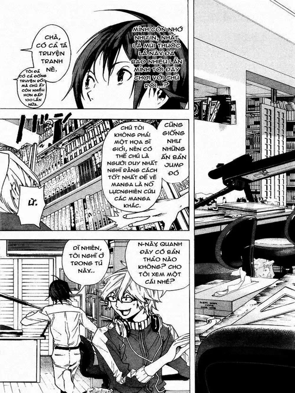 Truyện Tranh Họa Sĩ Truyện Tranh - Bakuman trang 7