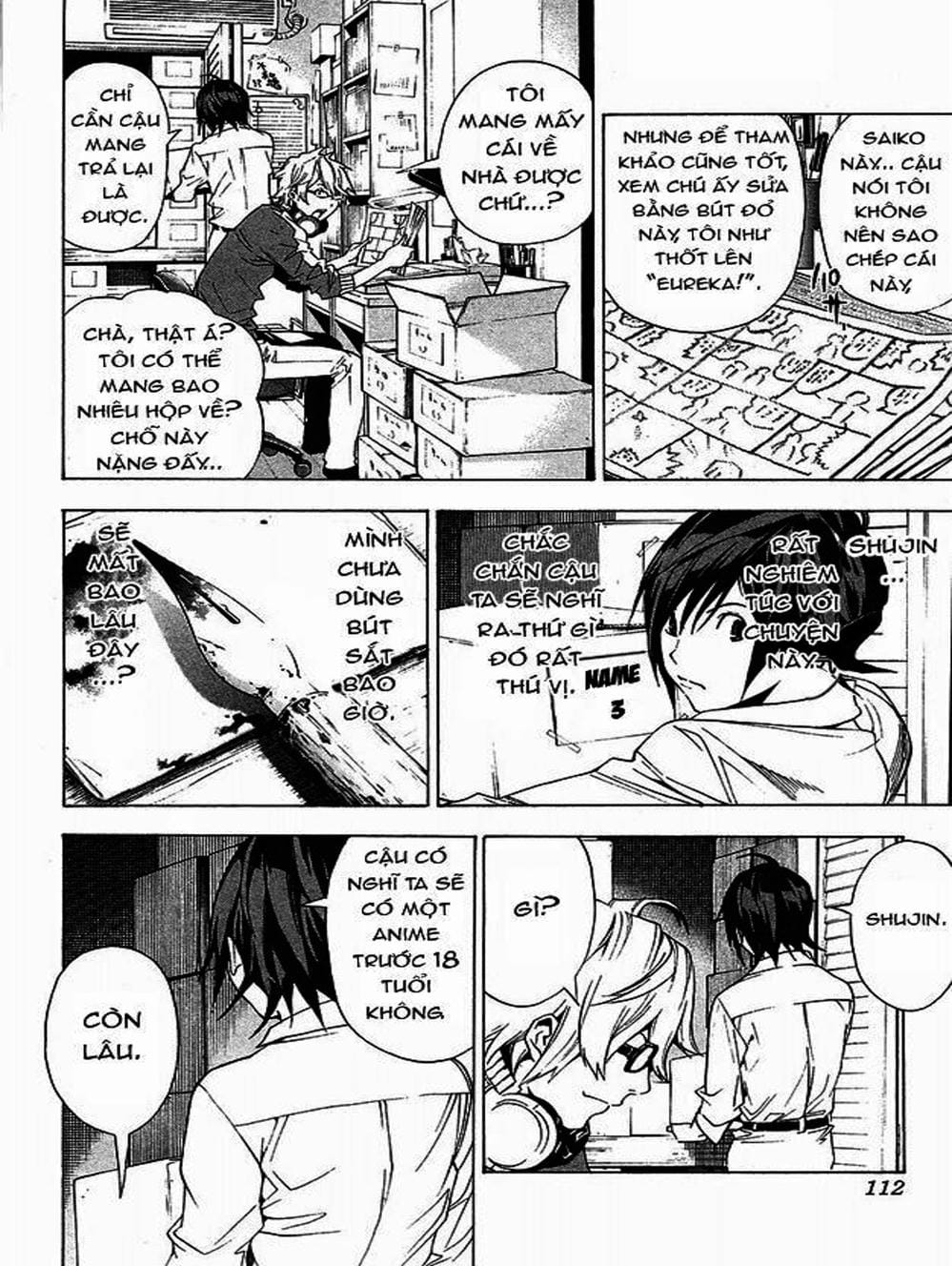 Truyện Tranh Họa Sĩ Truyện Tranh - Bakuman trang 7