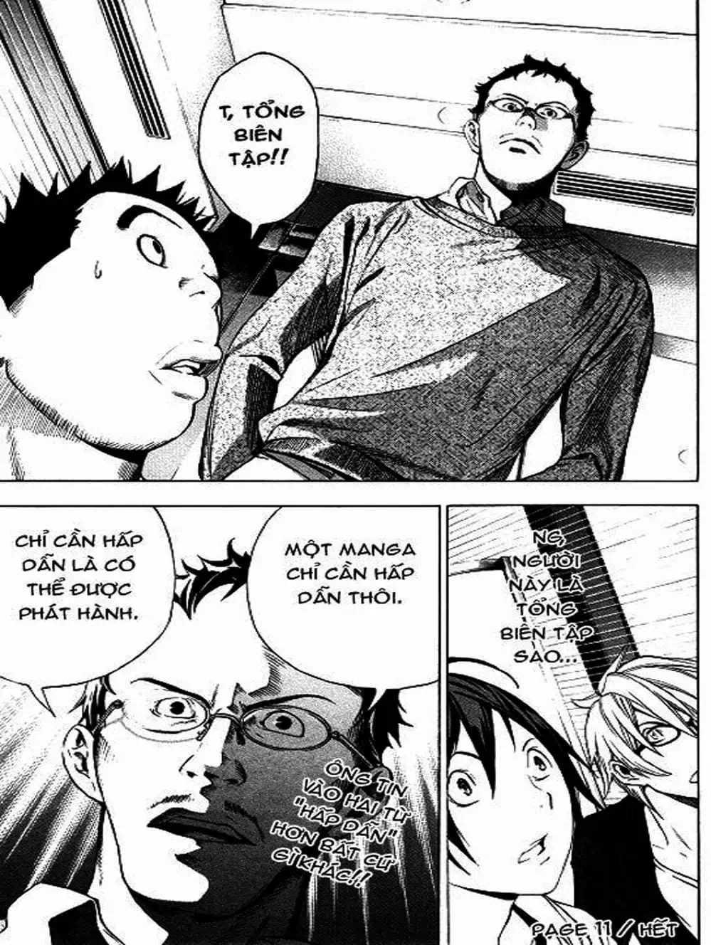 Truyện Tranh Họa Sĩ Truyện Tranh - Bakuman trang 7