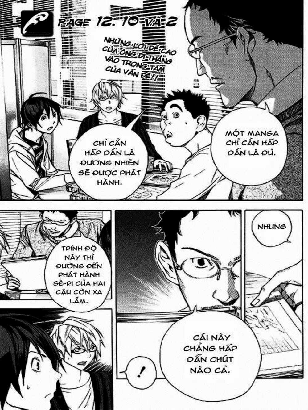 Truyện Tranh Họa Sĩ Truyện Tranh - Bakuman trang 7