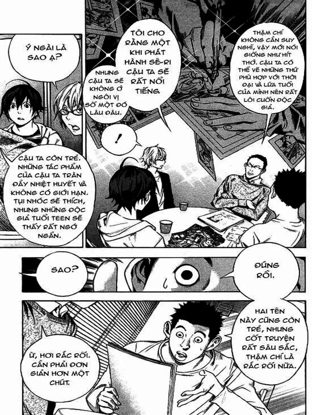 Truyện Tranh Họa Sĩ Truyện Tranh - Bakuman trang 7