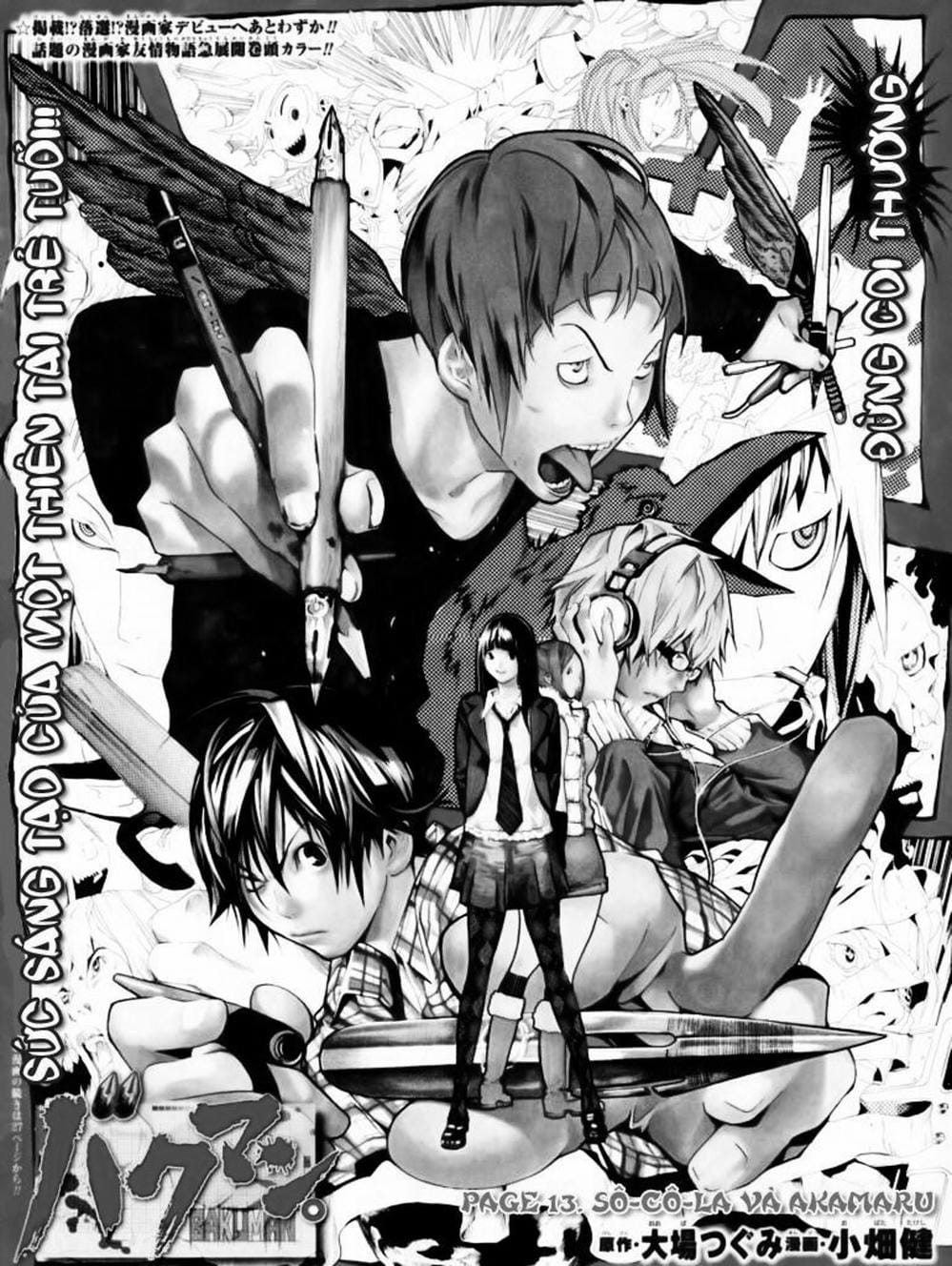 Truyện Tranh Họa Sĩ Truyện Tranh - Bakuman trang 7