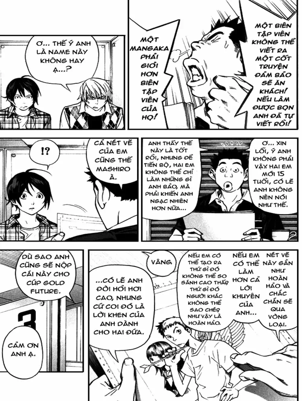 Truyện Tranh Họa Sĩ Truyện Tranh - Bakuman trang 7