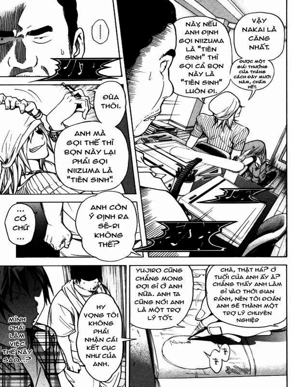 Truyện Tranh Họa Sĩ Truyện Tranh - Bakuman trang 7