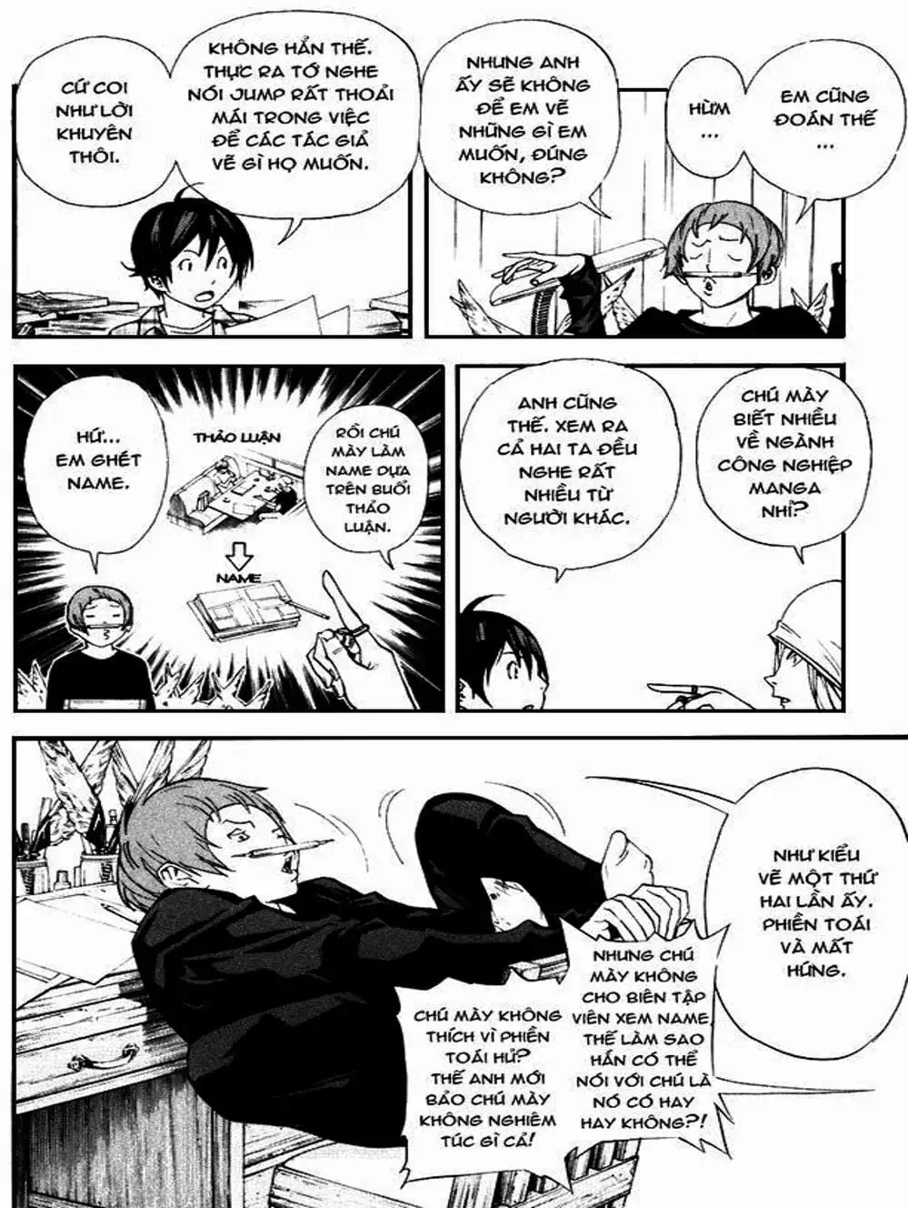 Truyện Tranh Họa Sĩ Truyện Tranh - Bakuman trang 7