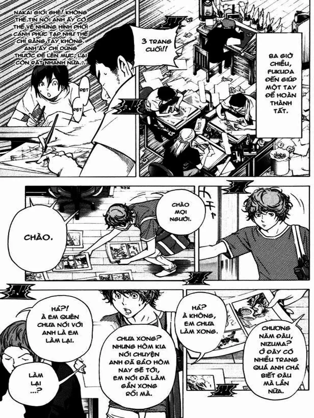 Truyện Tranh Họa Sĩ Truyện Tranh - Bakuman trang 7