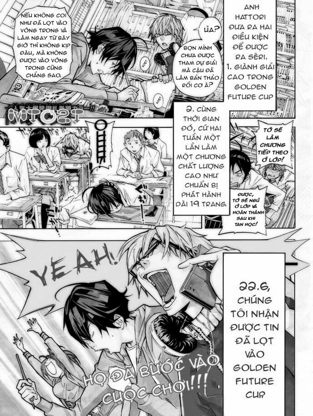 Truyện Tranh Họa Sĩ Truyện Tranh - Bakuman trang 7