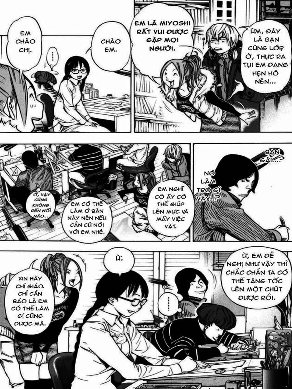 Truyện Tranh Họa Sĩ Truyện Tranh - Bakuman trang 7