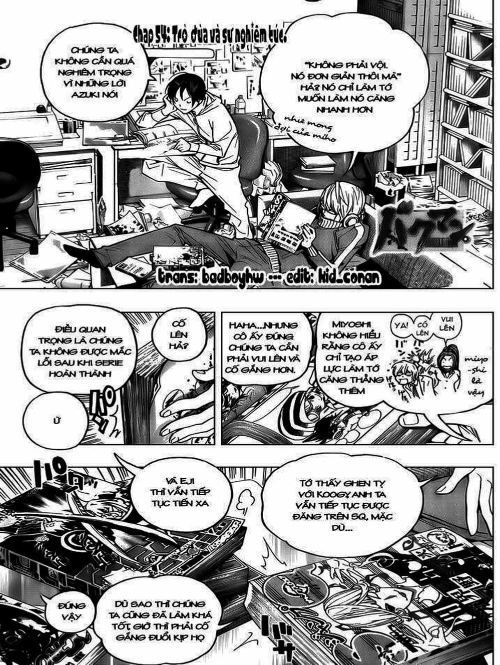 Truyện Tranh Họa Sĩ Truyện Tranh - Bakuman trang 7