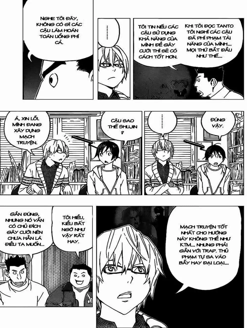 Truyện Tranh Họa Sĩ Truyện Tranh - Bakuman trang 7
