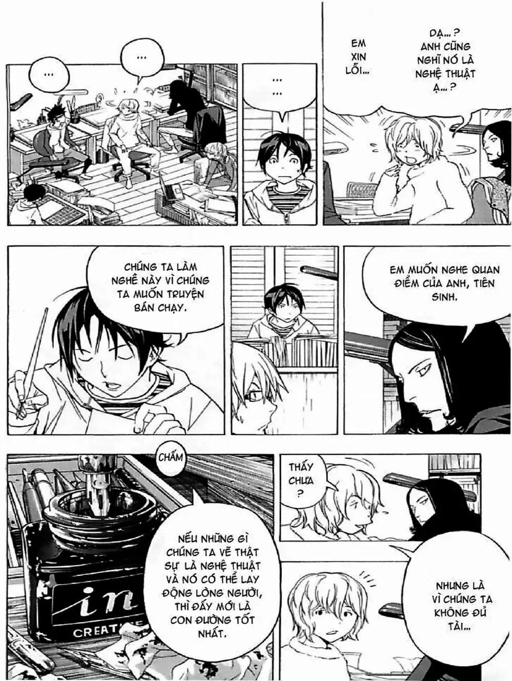 Truyện Tranh Họa Sĩ Truyện Tranh - Bakuman trang 7