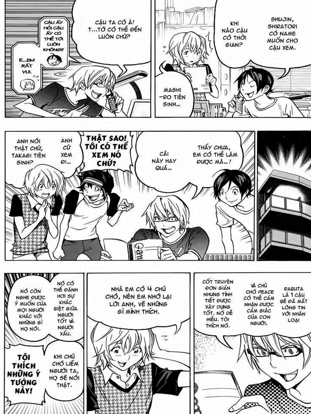 Truyện Tranh Họa Sĩ Truyện Tranh - Bakuman trang 7