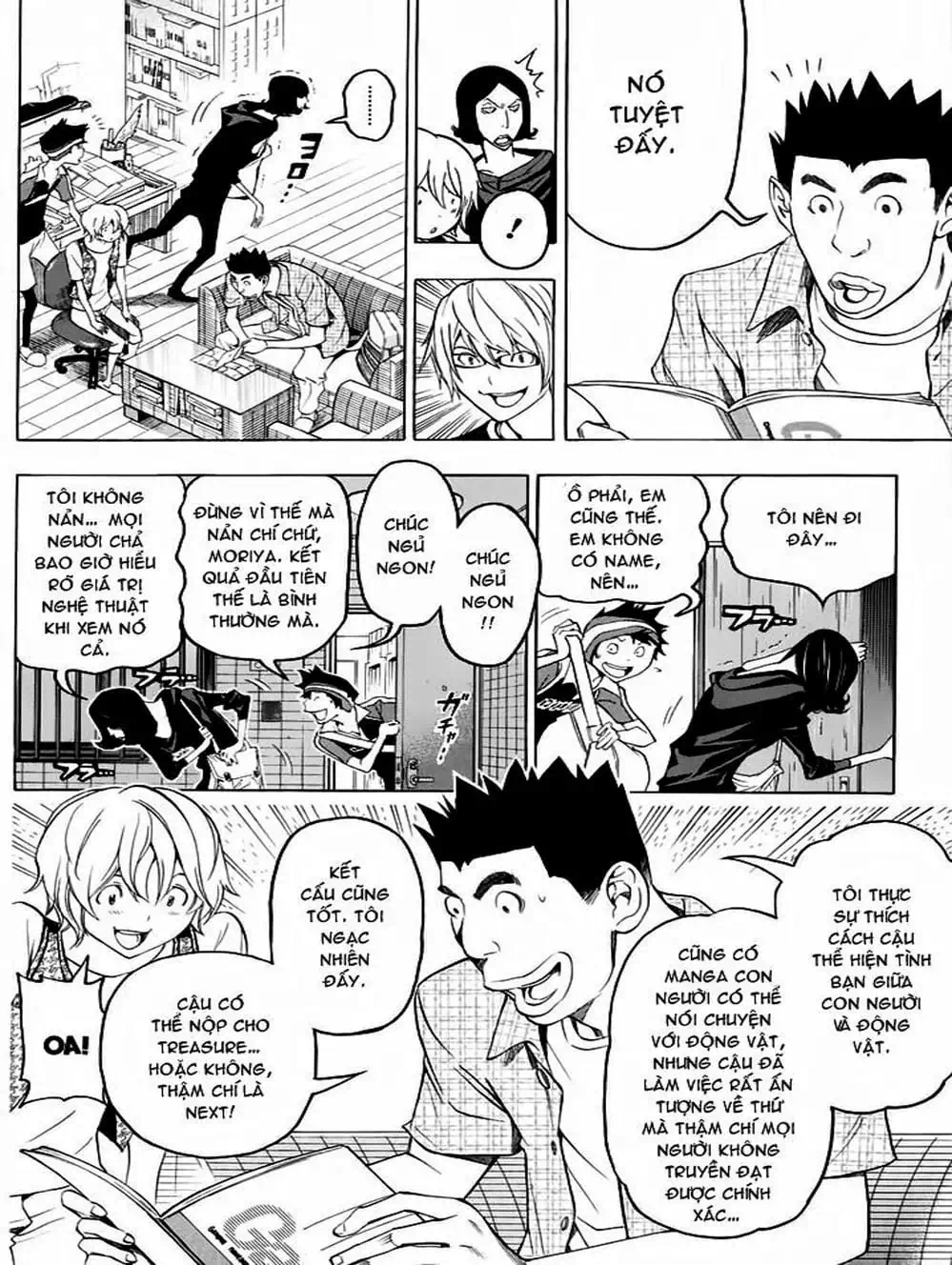 Truyện Tranh Họa Sĩ Truyện Tranh - Bakuman trang 7