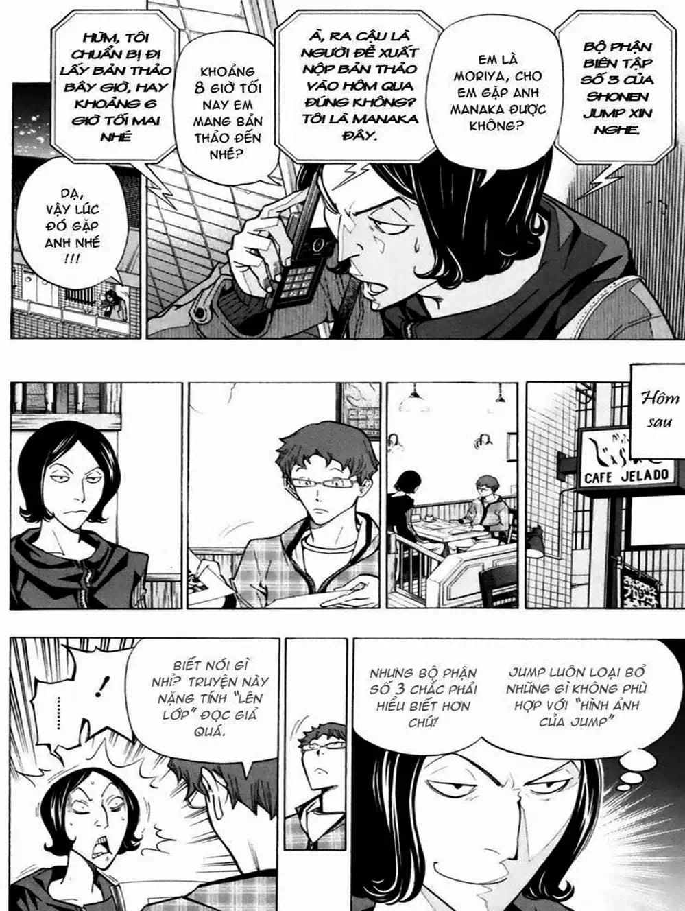 Truyện Tranh Họa Sĩ Truyện Tranh - Bakuman trang 7