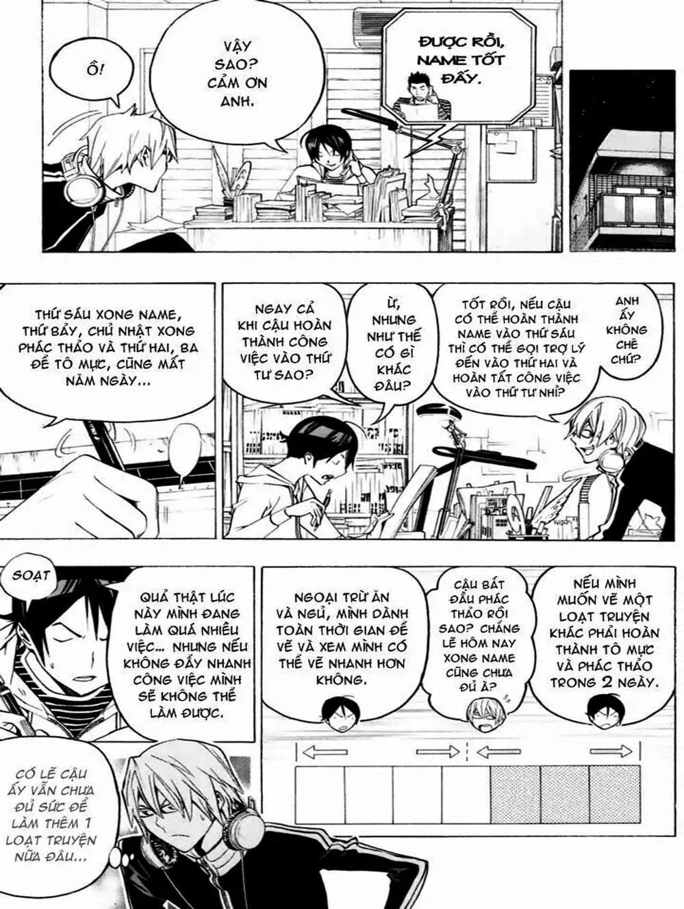 Truyện Tranh Họa Sĩ Truyện Tranh - Bakuman trang 7