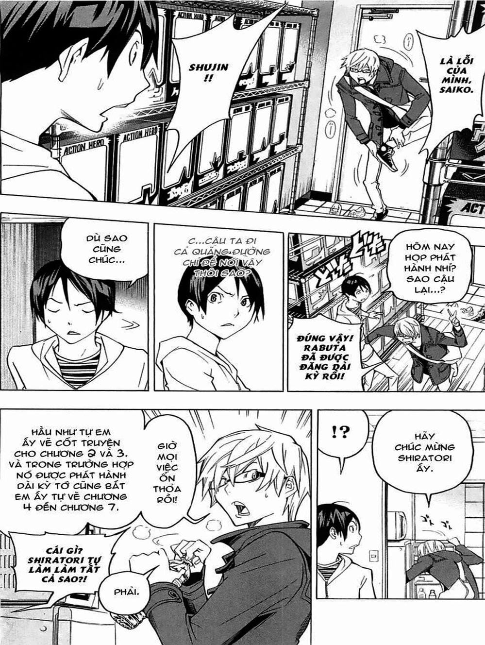 Truyện Tranh Họa Sĩ Truyện Tranh - Bakuman trang 7