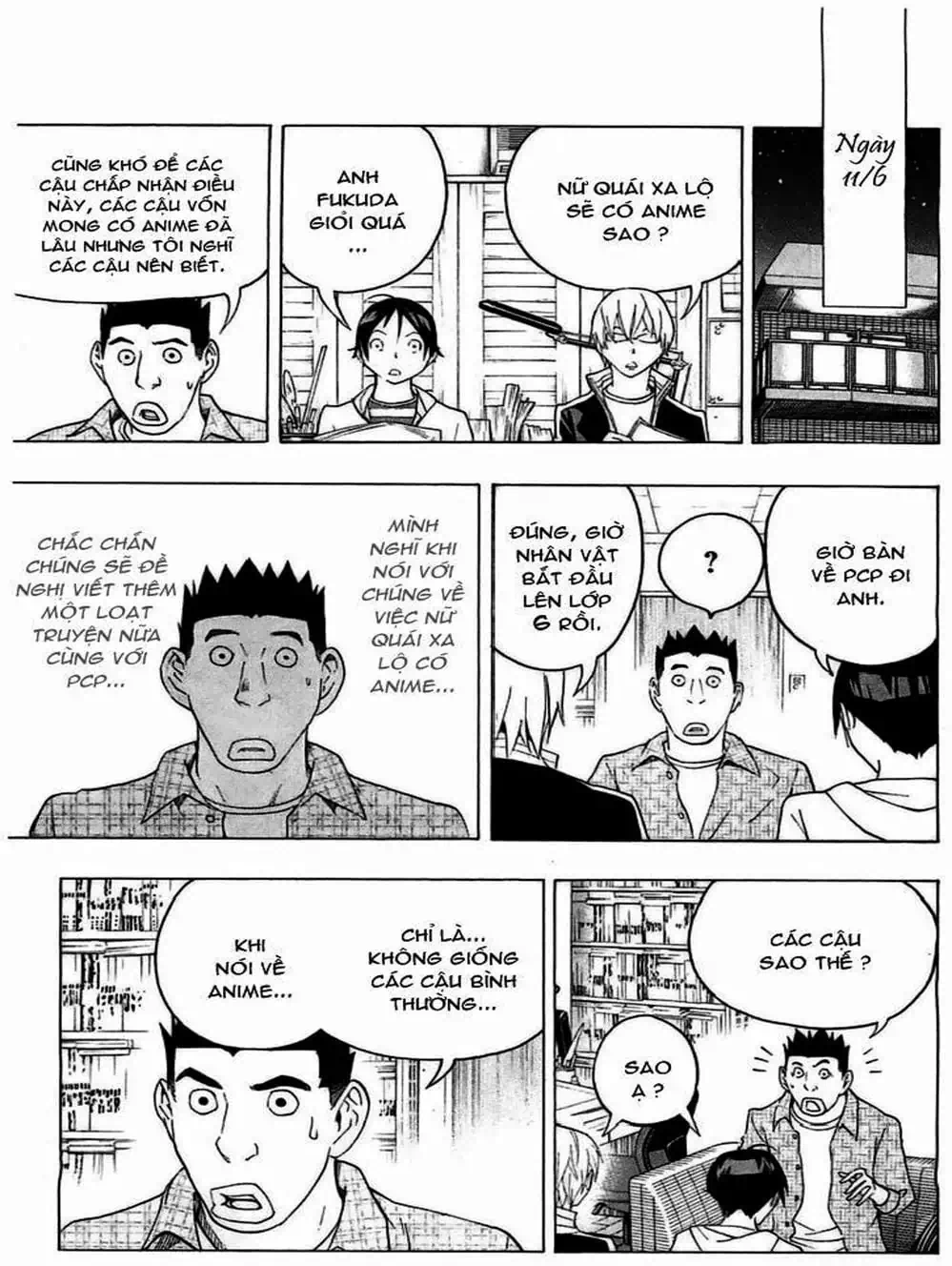 Truyện Tranh Họa Sĩ Truyện Tranh - Bakuman trang 7