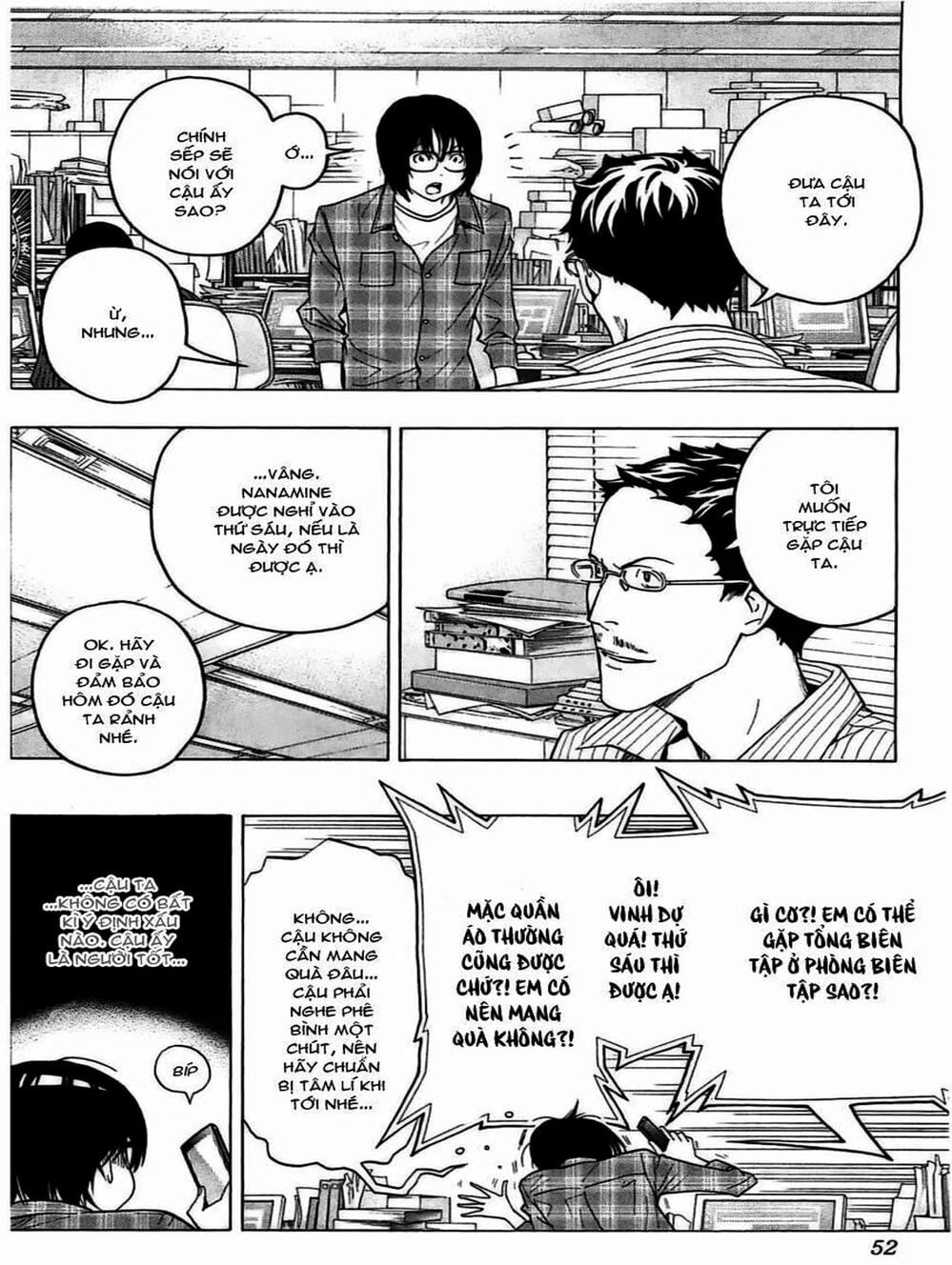 Truyện Tranh Họa Sĩ Truyện Tranh - Bakuman trang 7