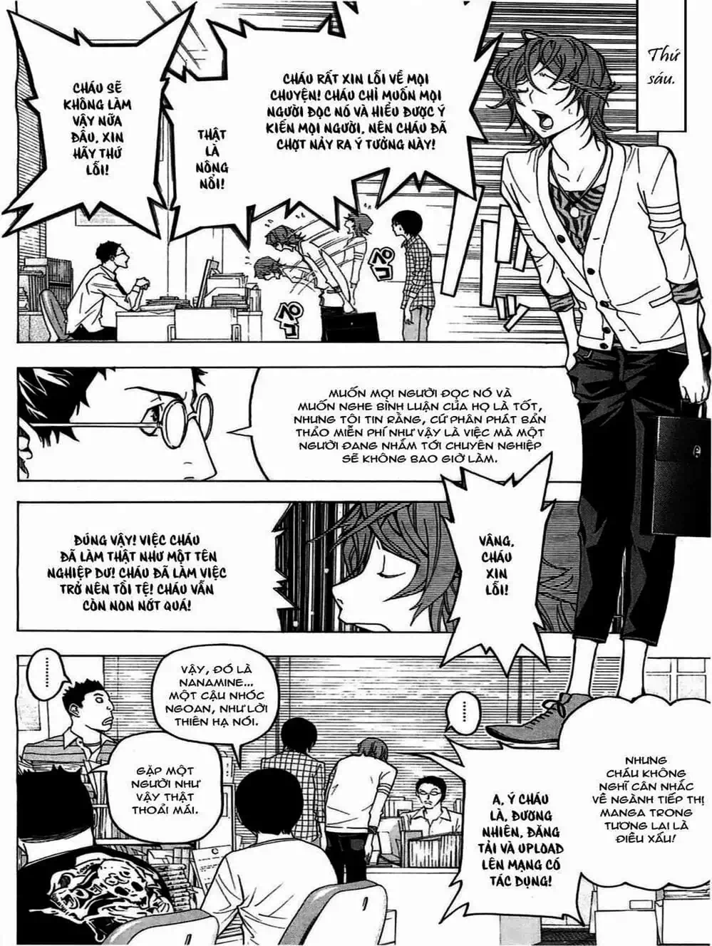 Truyện Tranh Họa Sĩ Truyện Tranh - Bakuman trang 7