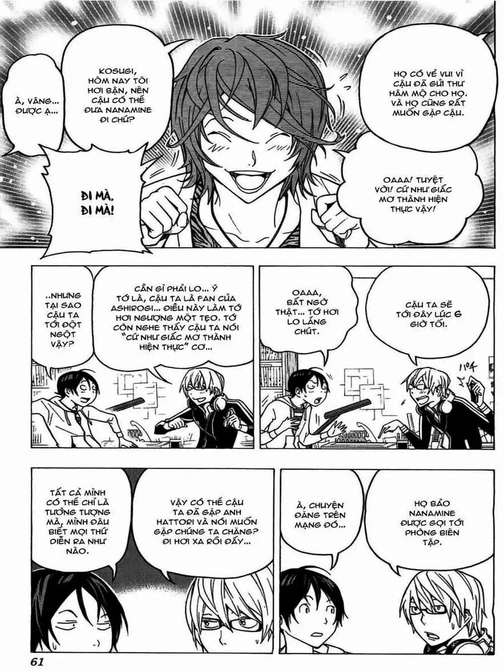 Truyện Tranh Họa Sĩ Truyện Tranh - Bakuman trang 7